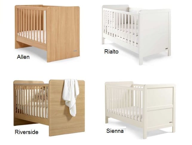 Sienna on sale cot bed